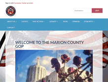 Tablet Screenshot of marioncountygop.org